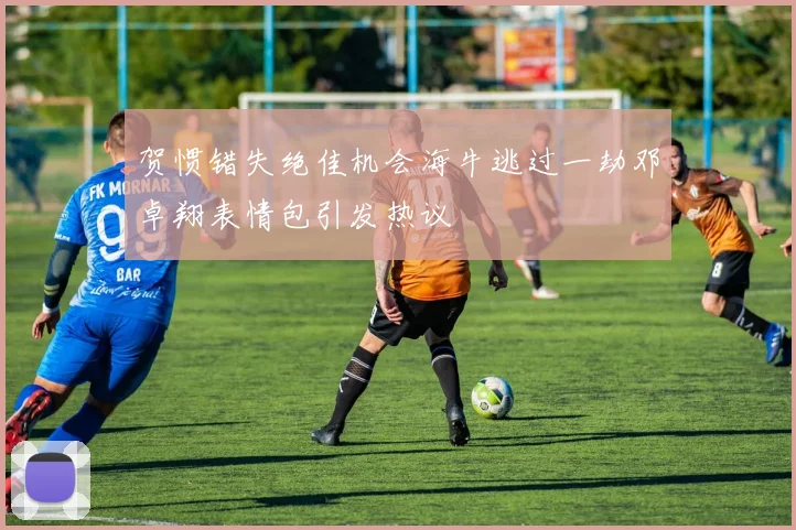 贺惯错失绝佳机会海牛逃过一劫邓卓翔表情包引发热议
